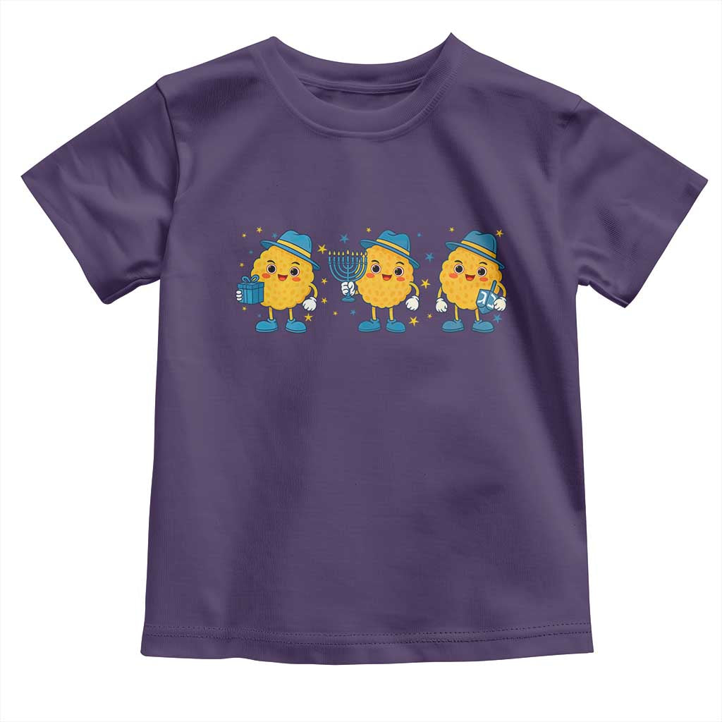 Latke For The Holidays Toddler T Shirt Hanukkah Jewish Christmas Gift TS12 Purple Print Your Wear