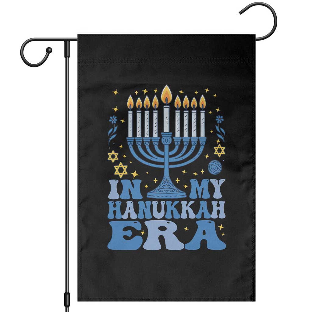 In My Hanukkah Era Garden Flag Festival Of Lights Gift TS12 Black Print Your Wear