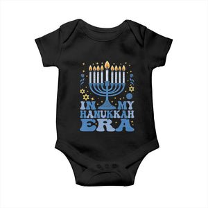In My Hanukkah Era Baby Onesie Festival Of Lights Gift TS12 Black Print Your Wear