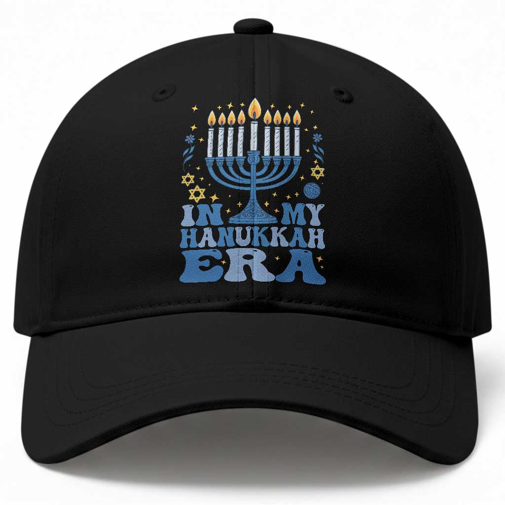 In My Hanukkah Era Baseball Cap Festival Of Lights Gift TS12 Print Your Wear