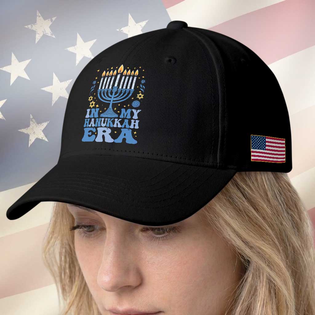 In My Hanukkah Era Baseball Cap Festival Of Lights Gift TS12 Print Your Wear