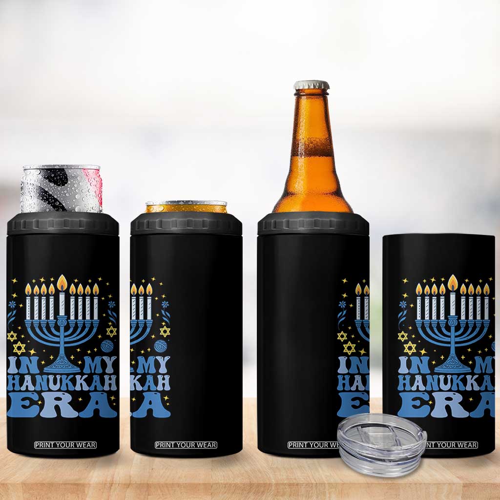 In My Hanukkah Era 4 in 1 Can Cooler Tumbler Festival Of Lights Gift TS12 Print Your Wear