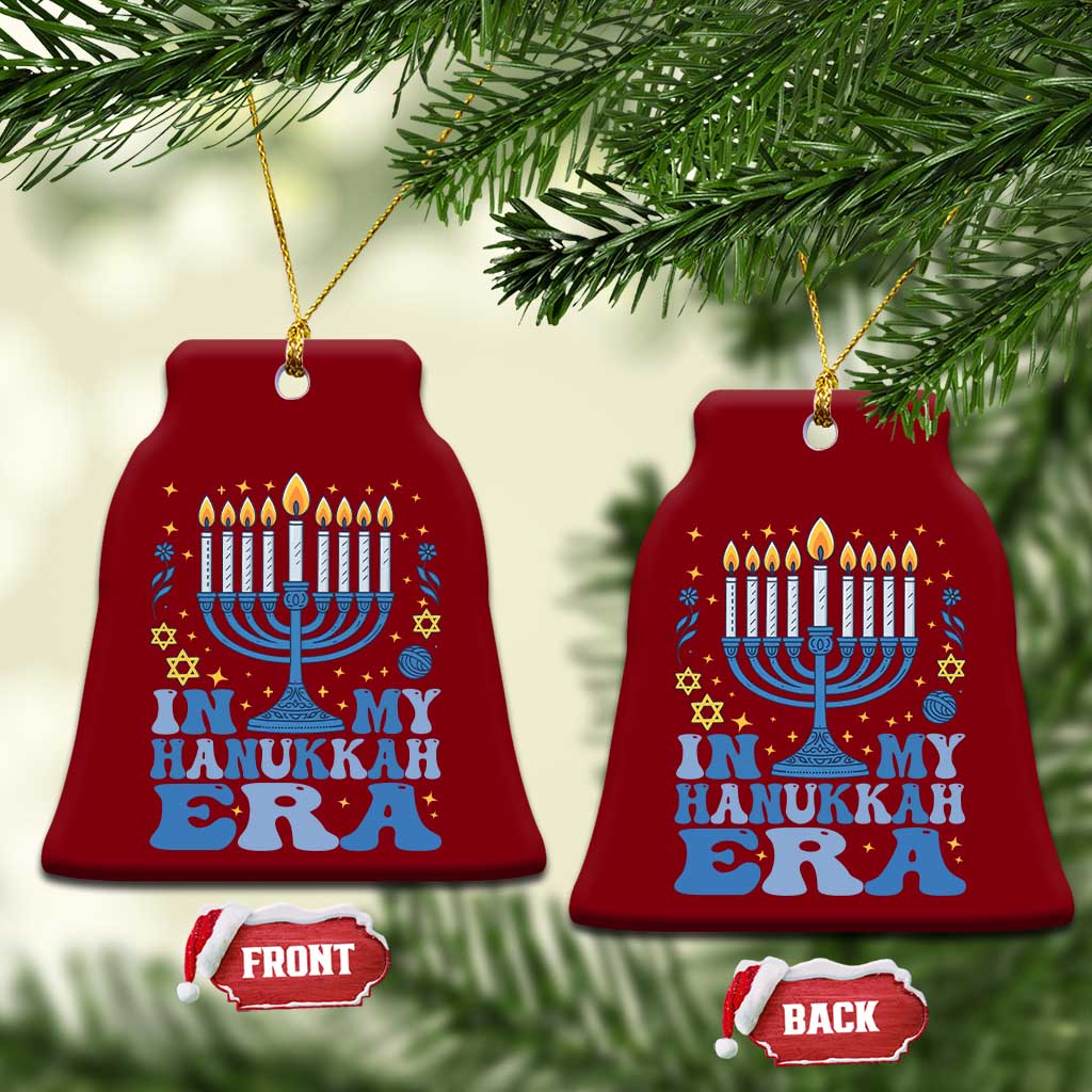 In My Hanukkah Era Ceramic Ornament Festival Of Lights Gift TS12 Print Your Wear