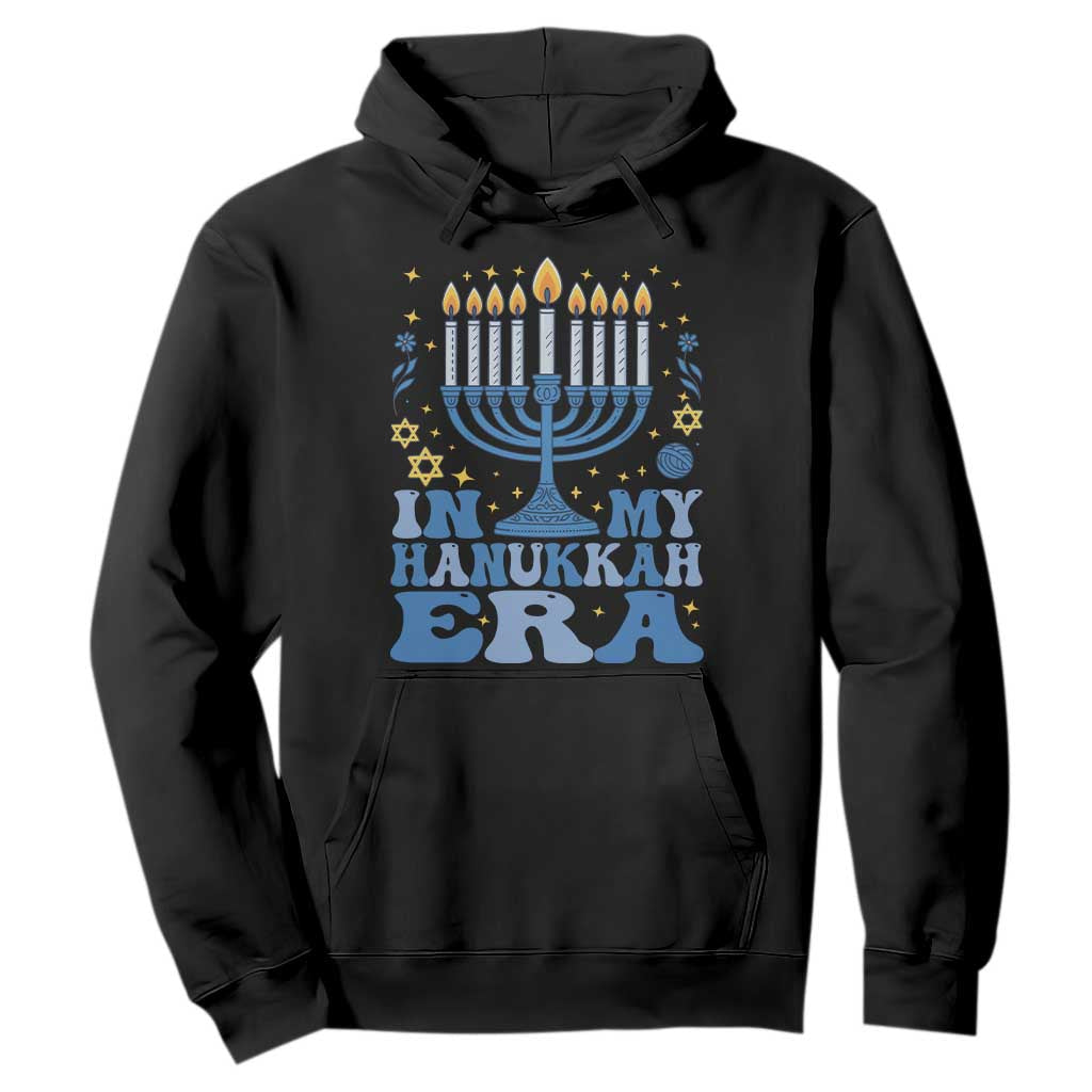 In My Hanukkah Era Hoodie Festival Of Lights Gift TS12 Black Print Your Wear