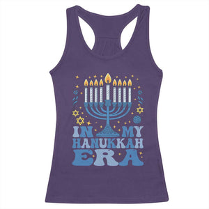 In My Hanukkah Era Racerback Tank Top Festival Of Lights Gift TS12 Purple Print Your Wear
