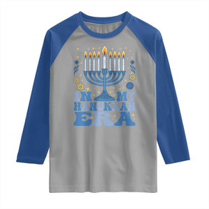 In My Hanukkah Era Raglan Shirt Festival Of Lights Gift TS12 Sport Gray Royal Print Your Wear