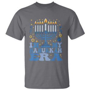 In My Hanukkah Era T Shirt Festival Of Lights Gift TS12 Charcoal Print Your Wear