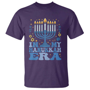 In My Hanukkah Era T Shirt Festival Of Lights Gift TS12 Purple Print Your Wear