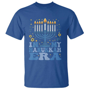 In My Hanukkah Era T Shirt Festival Of Lights Gift TS12 Royal Blue Print Your Wear