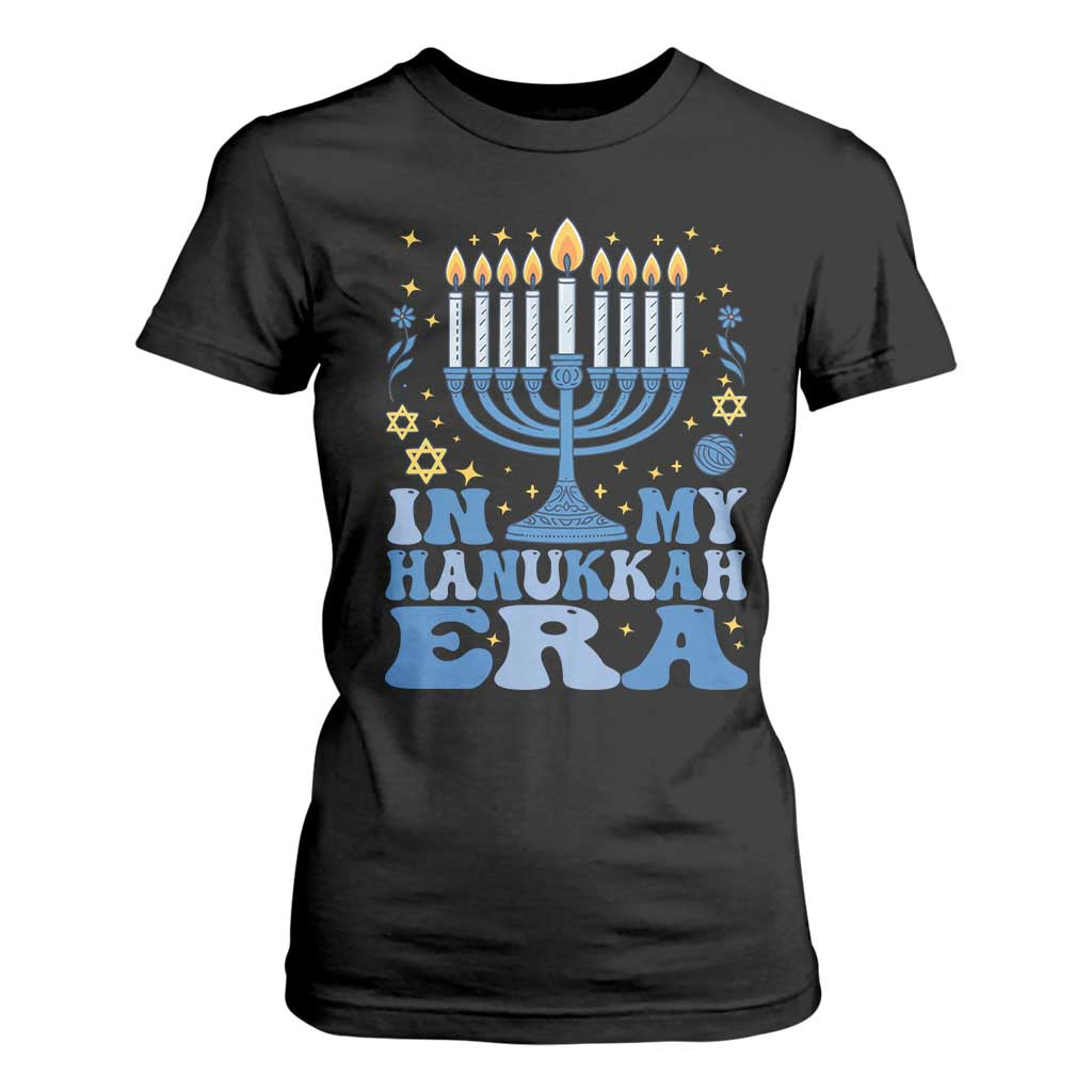 In My Hanukkah Era T Shirt For Women Festival Of Lights Gift TS12 Black Print Your Wear
