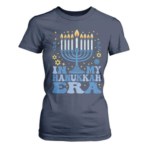 In My Hanukkah Era T Shirt For Women Festival Of Lights Gift TS12 Navy Print Your Wear
