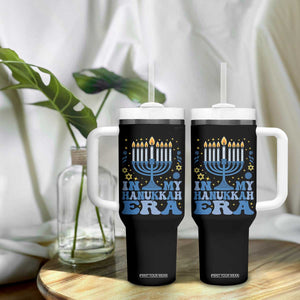 In My Hanukkah Era Tumbler With Handle Festival Of Lights Gift TS12 Print Your Wear
