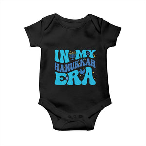 In My Hanukkah Era Baby Onesie Jewish Holiday Celebration Gift TS12 Black Print Your Wear
