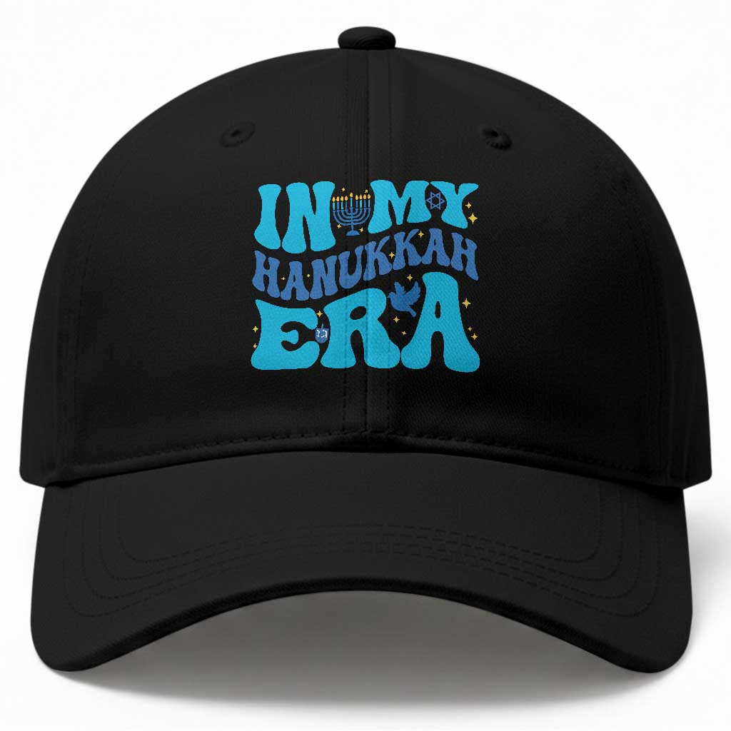 In My Hanukkah Era Baseball Cap Jewish Holiday Celebration Gift TS12 Print Your Wear