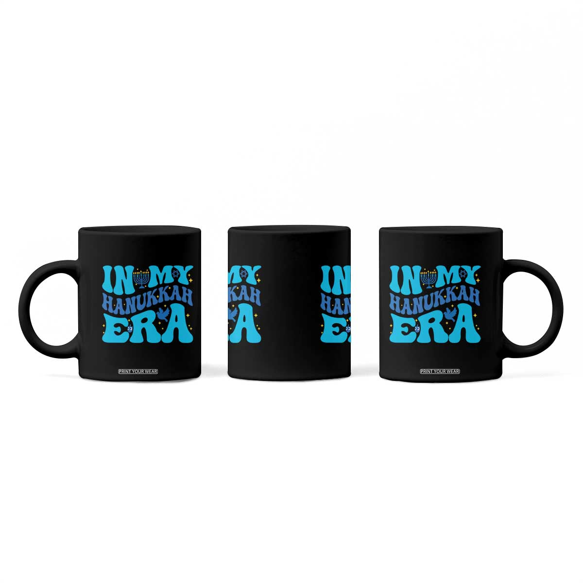 In My Hanukkah Era Coffee Mug Jewish Holiday Celebration Gift TS12 Print Your Wear