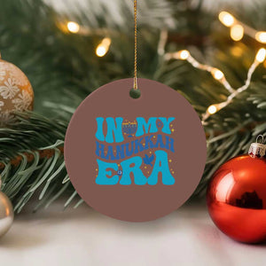 In My Hanukkah Era Ceramic Ornament Jewish Holiday Celebration Gift TS12 1pc Mocha Print Your Wear