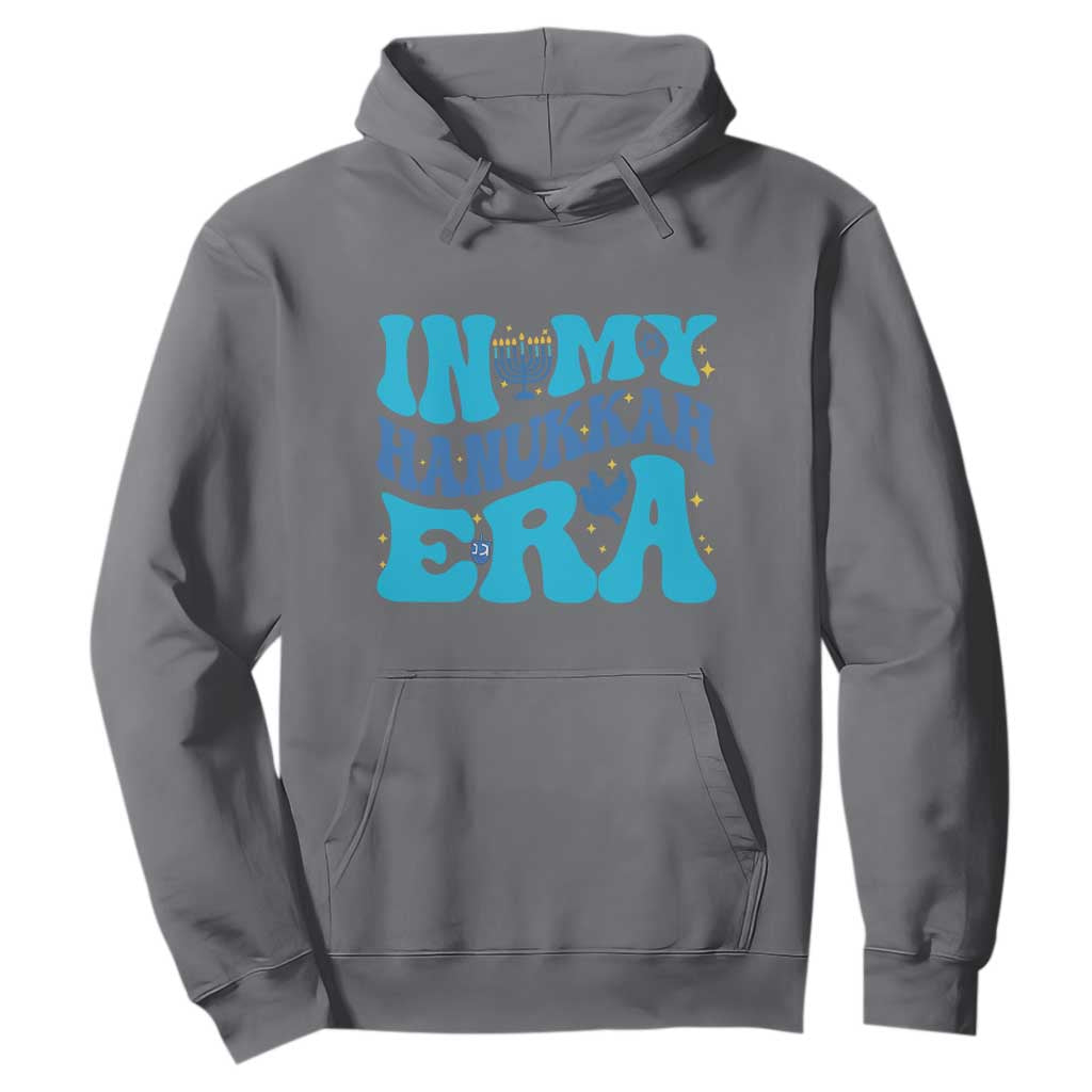In My Hanukkah Era Hoodie Jewish Holiday Celebration Gift TS12 Charcoal Print Your Wear