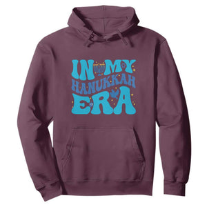 In My Hanukkah Era Hoodie Jewish Holiday Celebration Gift TS12 Maroon Print Your Wear