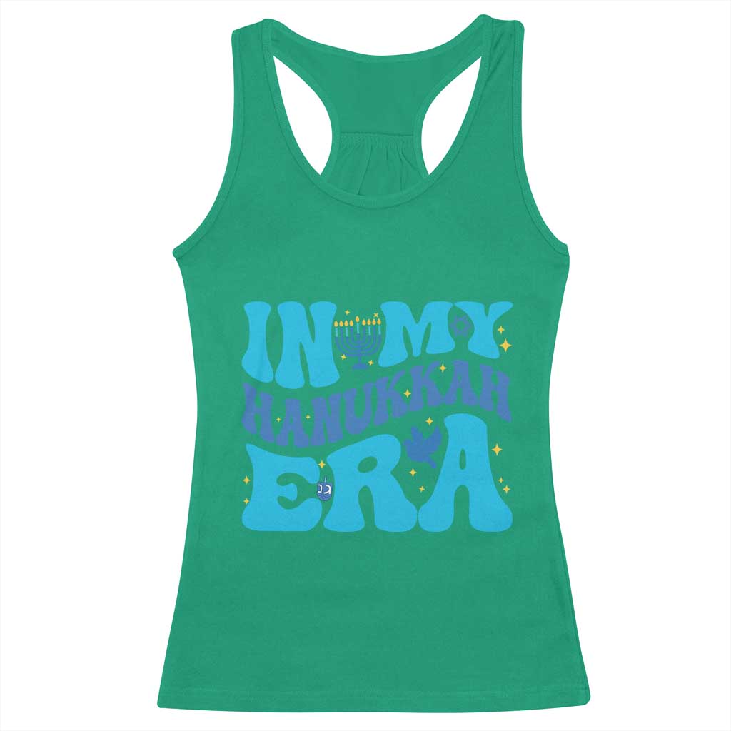 In My Hanukkah Era Racerback Tank Top Jewish Holiday Celebration Gift TS12 Irish Green Print Your Wear