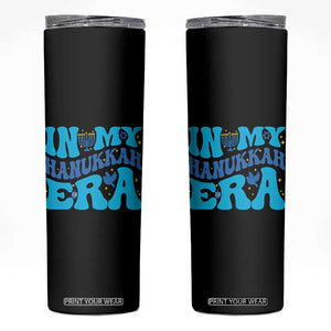 In My Hanukkah Era Skinny Tumbler Jewish Holiday Celebration Gift TS12 Black Print Your Wear