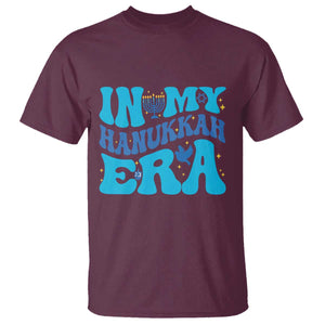 In My Hanukkah Era T Shirt Jewish Holiday Celebration Gift TS12 Maroon Print Your Wear
