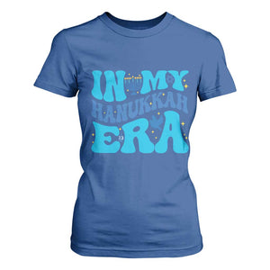 In My Hanukkah Era T Shirt For Women Jewish Holiday Celebration Gift TS12 Royal Blue Print Your Wear