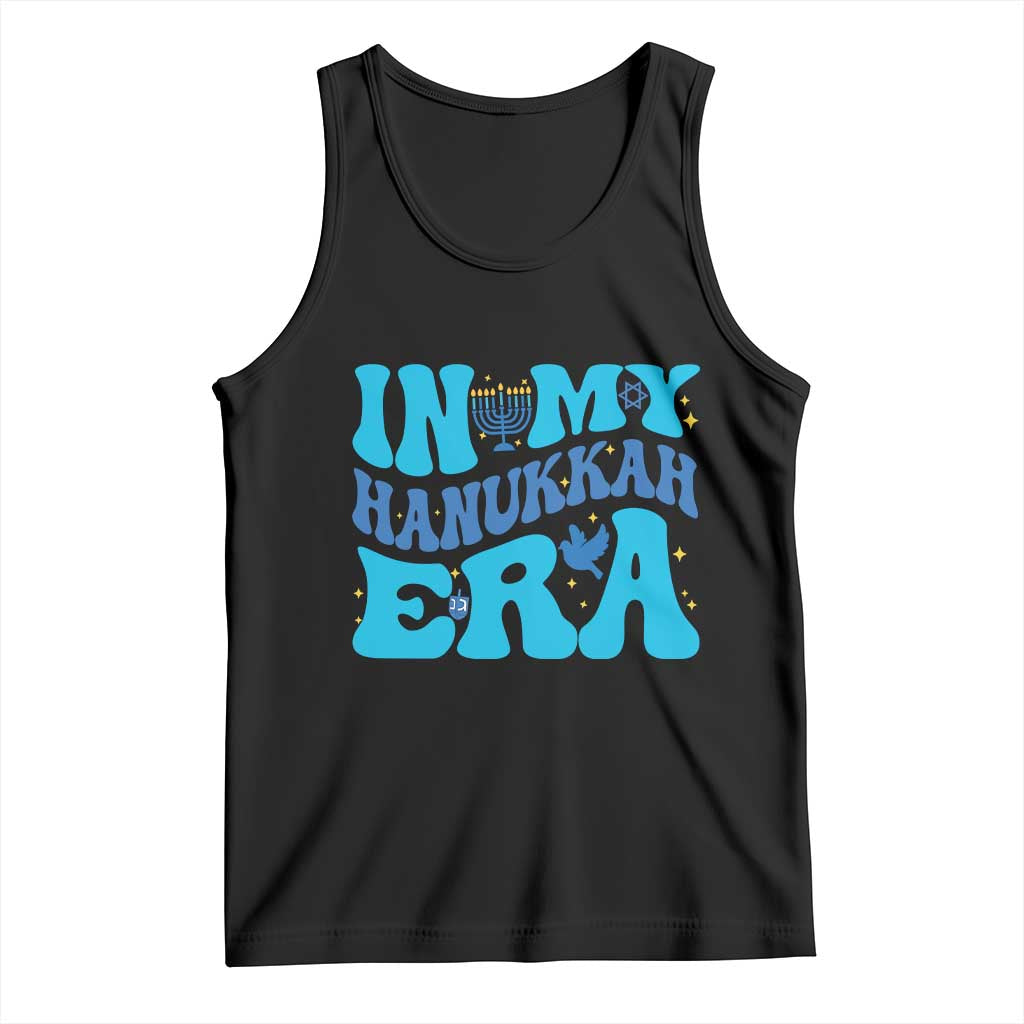 In My Hanukkah Era Tank Top Jewish Holiday Celebration Gift TS12 Black Print Your Wear