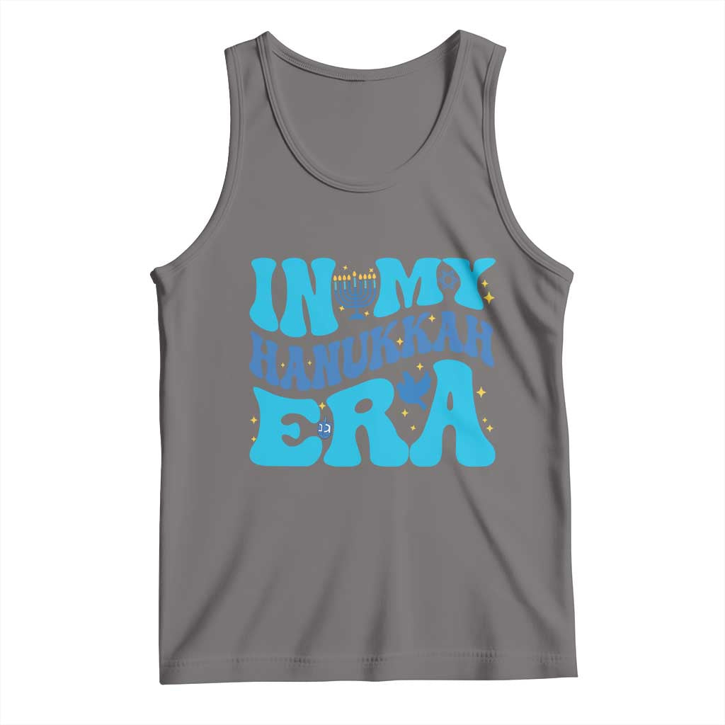 In My Hanukkah Era Tank Top Jewish Holiday Celebration Gift TS12 Deep Heather Print Your Wear