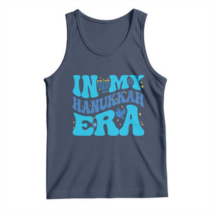 In My Hanukkah Era Tank Top Jewish Holiday Celebration Gift TS12 Navy Print Your Wear