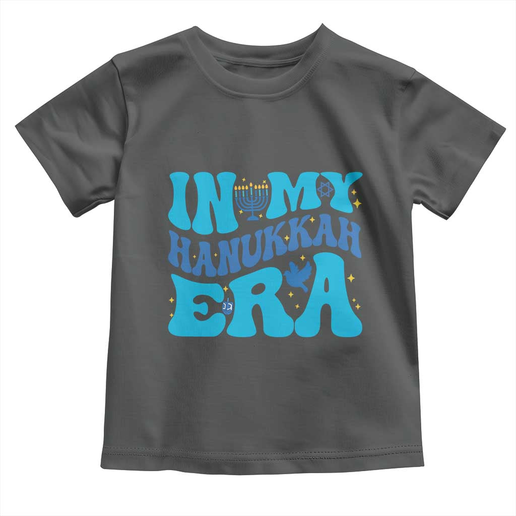 In My Hanukkah Era Toddler T Shirt Jewish Holiday Celebration Gift TS12 Dark Heather Print Your Wear