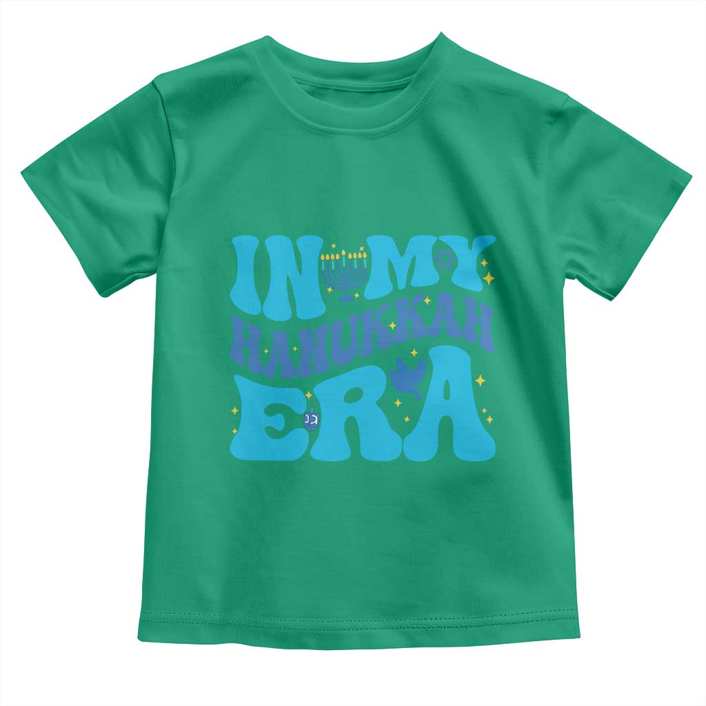 In My Hanukkah Era Toddler T Shirt Jewish Holiday Celebration Gift TS12 Irish Green Print Your Wear
