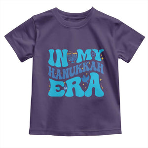 In My Hanukkah Era Toddler T Shirt Jewish Holiday Celebration Gift TS12 Purple Print Your Wear