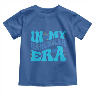 In My Hanukkah Era Toddler T Shirt Jewish Holiday Celebration Gift TS12 Royal Blue Print Your Wear