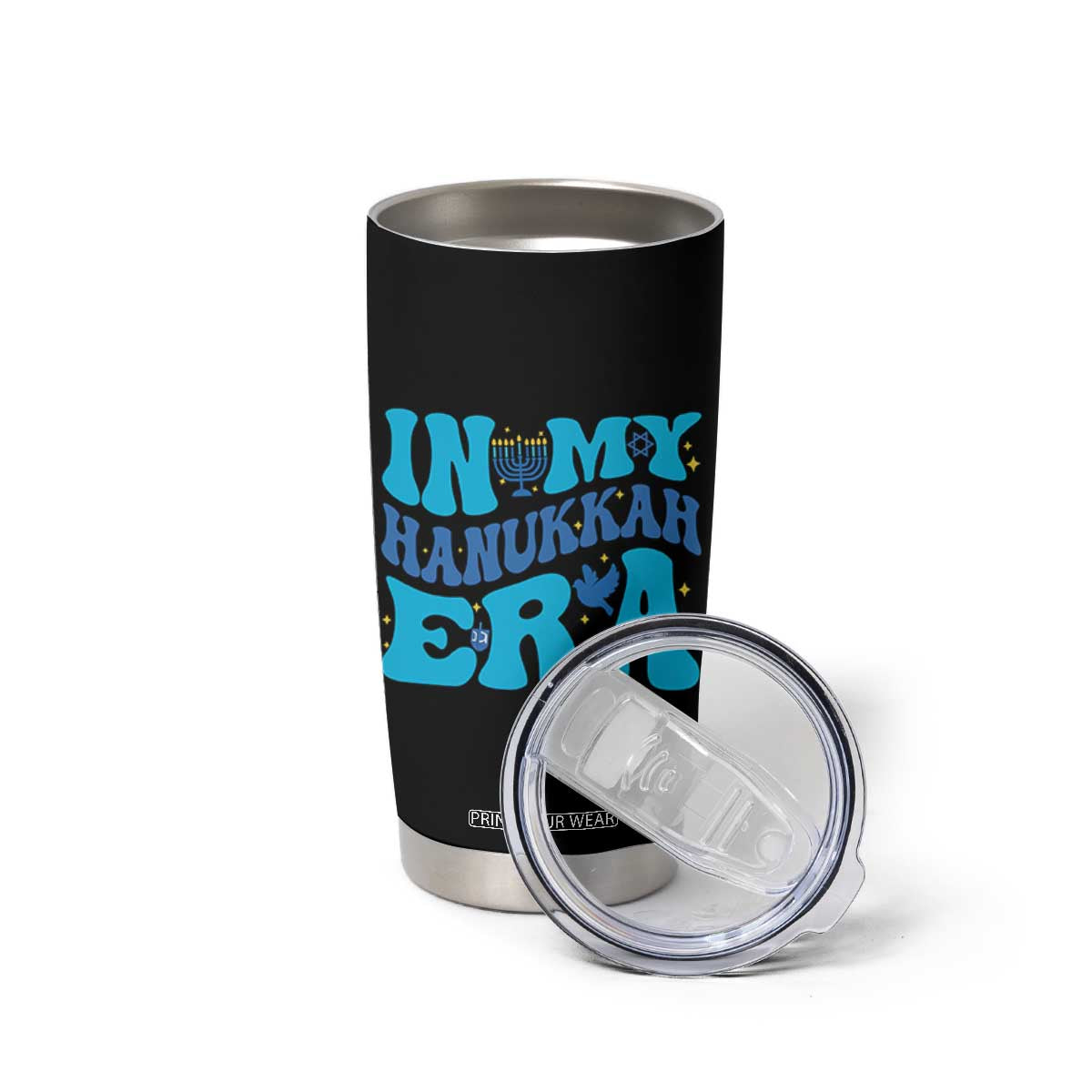 In My Hanukkah Era Tumbler Cup Jewish Holiday Celebration Gift TS12 Print Your Wear