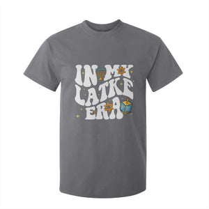 Hanukkah Jewish Holiday Gift T Shirt For Kid In My Latke Era TS12 Charcoal Print Your Wear