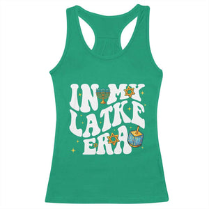 Hanukkah Jewish Holiday Gift Racerback Tank Top In My Latke Era TS12 Irish Green Print Your Wear