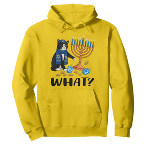 Funny Black Cat Chaos Hanukkah Menorah Gift Hoodie TS12 Daisy Print Your Wear