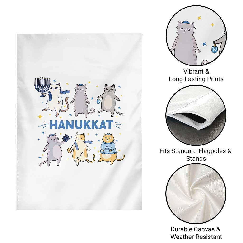 Hanukkat Garden Flag Funny Cats Hanukkah Festival Of Lights Gift TS12 Print Your Wear