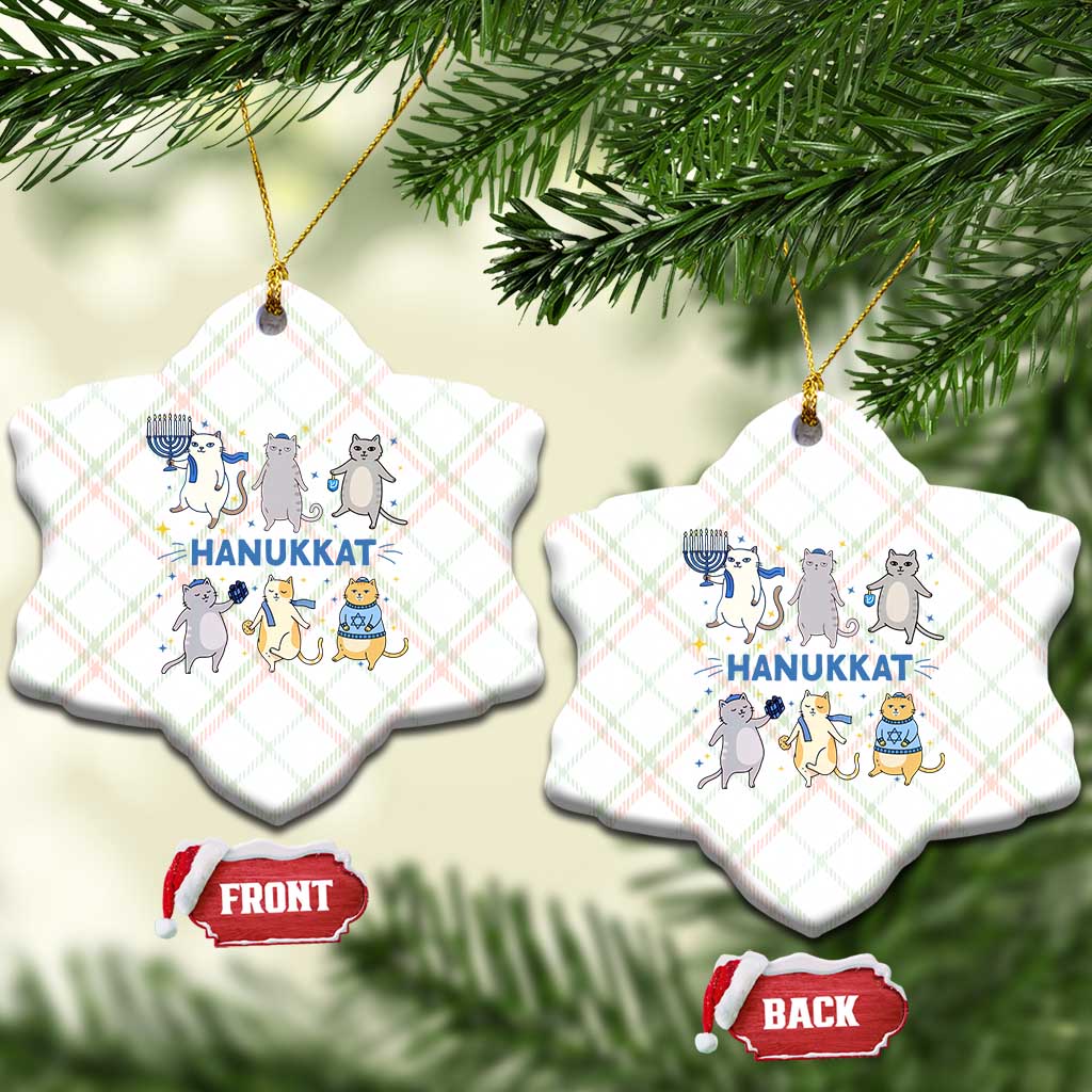 Hanukkat Ceramic Ornament Funny Cats Hanukkah Festival Of Lights Gift TS12 Print Your Wear
