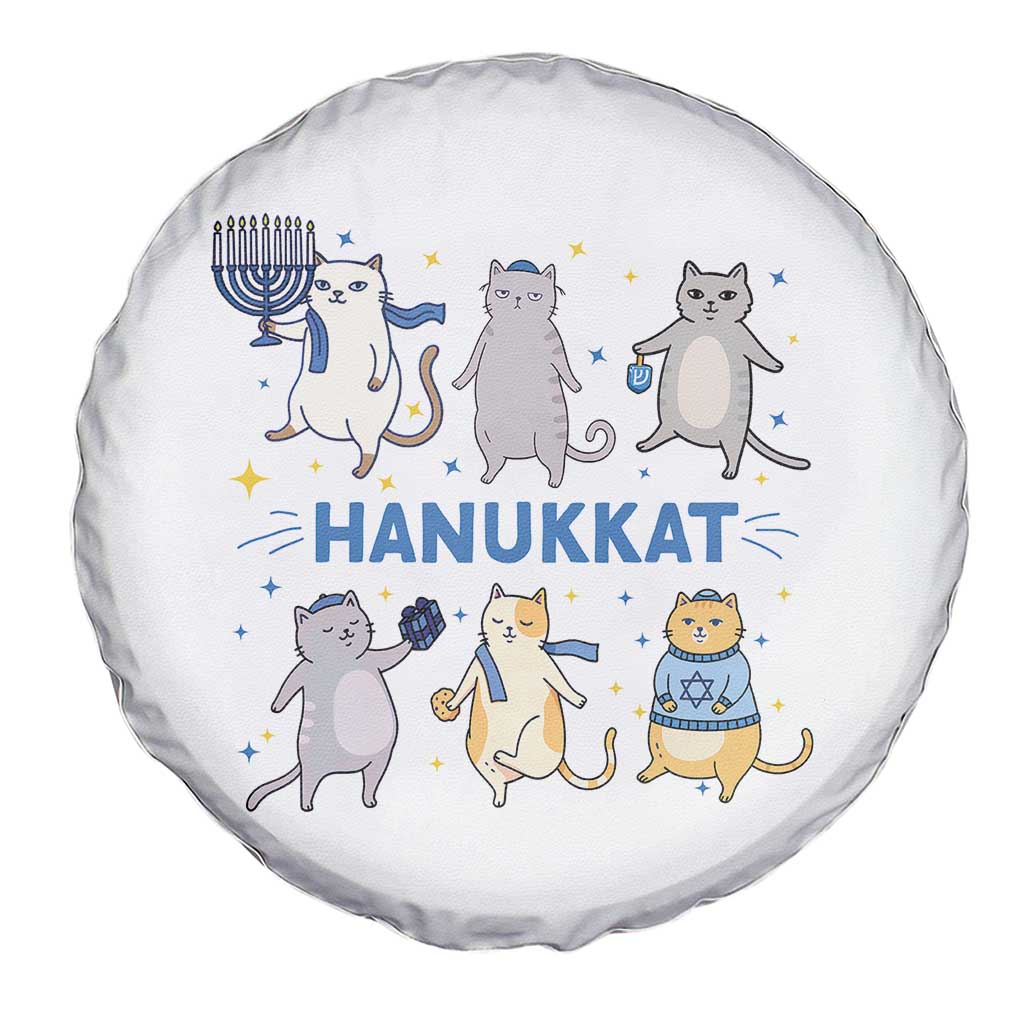 Hanukkat Spare Tire Cover Funny Cats Hanukkah Festival Of Lights Gift TS12 Print Your Wear