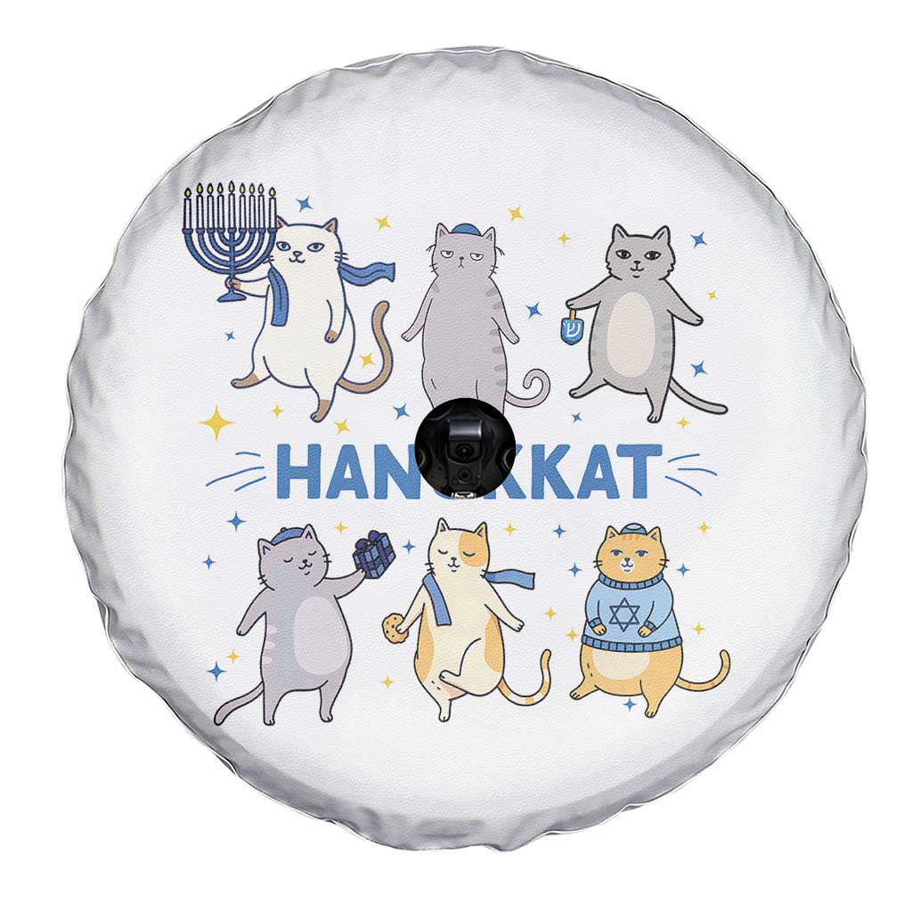 Hanukkat Spare Tire Cover Funny Cats Hanukkah Festival Of Lights Gift TS12 Print Your Wear