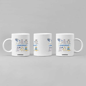 Hanukkat Coffee Mug Funny Cats Hanukkah Festival Of Lights Gift TS12 Print Your Wear