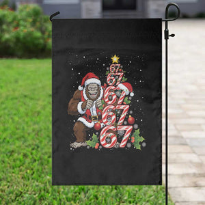 Trending Six Seven Meme Bigfoot Christmas Tree Garden Flag Holiday Gift TS12 Print Your Wear