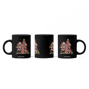 Trending Six Seven Meme Bigfoot Christmas Tree Coffee Mug Holiday Gift TS12 Print Your Wear