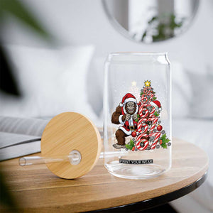 Trending Six Seven Meme Bigfoot Christmas Tree Glass Can Holiday Gift TS12 Print Your Wear