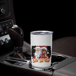 Six Seven Meme Santa Bigfoot Tumbler Cup 67 Viral Gen Alpha Slang Christmas Gift TS12 Print Your Wear