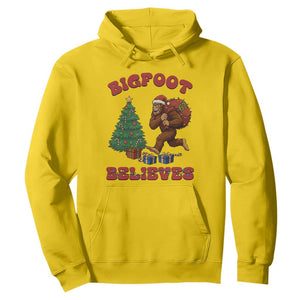 Funny Bigfoot Santa Believes Six Seven Meme Hoodie Trendy Gen Z Xmas Gift TS12 Daisy Print Your Wear