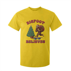 Funny Bigfoot Santa Believes Six Seven Meme T Shirt For Kid Trendy Gen Z Xmas Gift TS12 Daisy Print Your Wear
