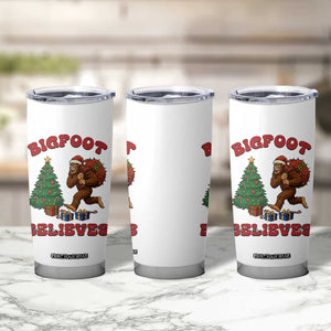 Funny Bigfoot Santa Believes Six Seven Meme Tumbler Cup Trendy Gen Z Xmas Gift TS12 Print Your Wear