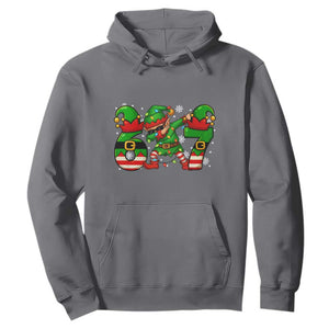 Funny Elf Dab Six Seven Meme Hoodie Christmas Trending 67 Gift TS12 Charcoal Print Your Wear